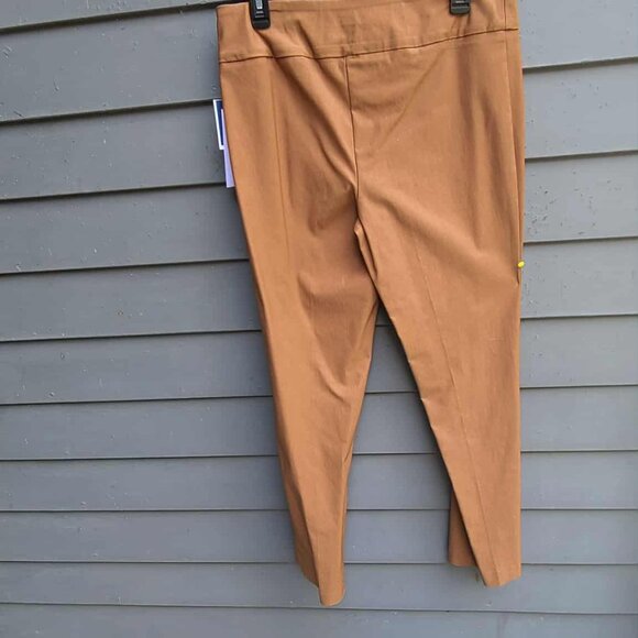 SC& Co Brown Flat Front Pants size 16 NWT! NEW! - Picture 10 of 11